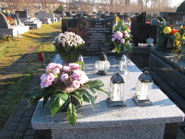 Grób Jadwiga Panasiewicz
