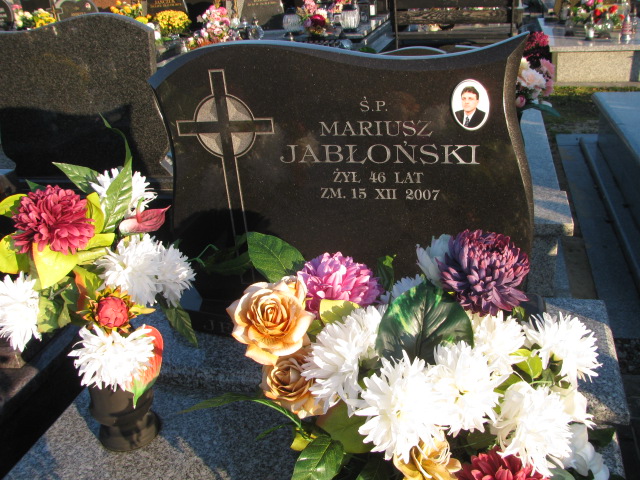 Mariusz Jabłoński 1962 Hrubieszów - Grobonet - Wyszukiwarka osób pochowanych