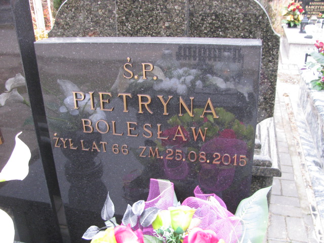 Bolesław Pietryna 1949 Hrubieszów - Grobonet - Wyszukiwarka osób pochowanych