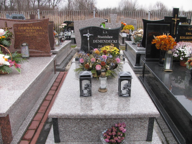 Grób Stanisław Demendecki