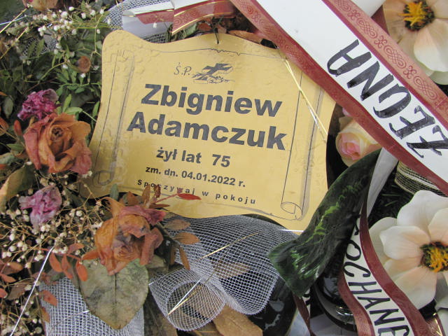 Zbigniew Adamczuk 1946 Hrubieszów - Grobonet - Wyszukiwarka osób pochowanych