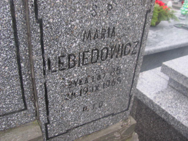 Maria Lebiedowicz Hrubieszów - Grobonet - Wyszukiwarka osób pochowanych