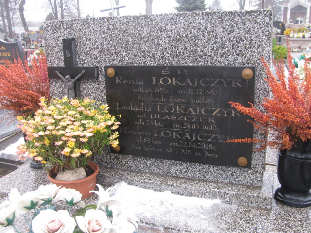 Renata Lokajczyk 1957 Hrubieszów - Grobonet - Wyszukiwarka osób pochowanych