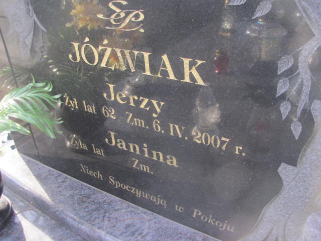 Jerzy Jóźwiak 1942 Hrubieszów - Grobonet - Wyszukiwarka osób pochowanych