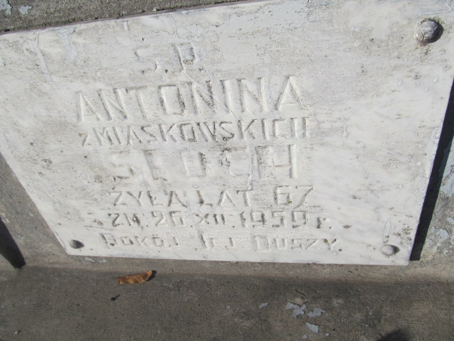 Antonina Sioch Hrubieszów - Grobonet - Wyszukiwarka osób pochowanych