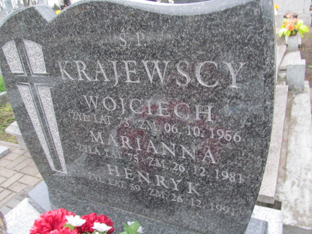 Henryk Krajewski Hrubieszów - Grobonet - Wyszukiwarka osób pochowanych