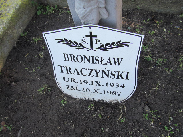 Bronisław Traczyński 1934 Hrubieszów - Grobonet - Wyszukiwarka osób pochowanych