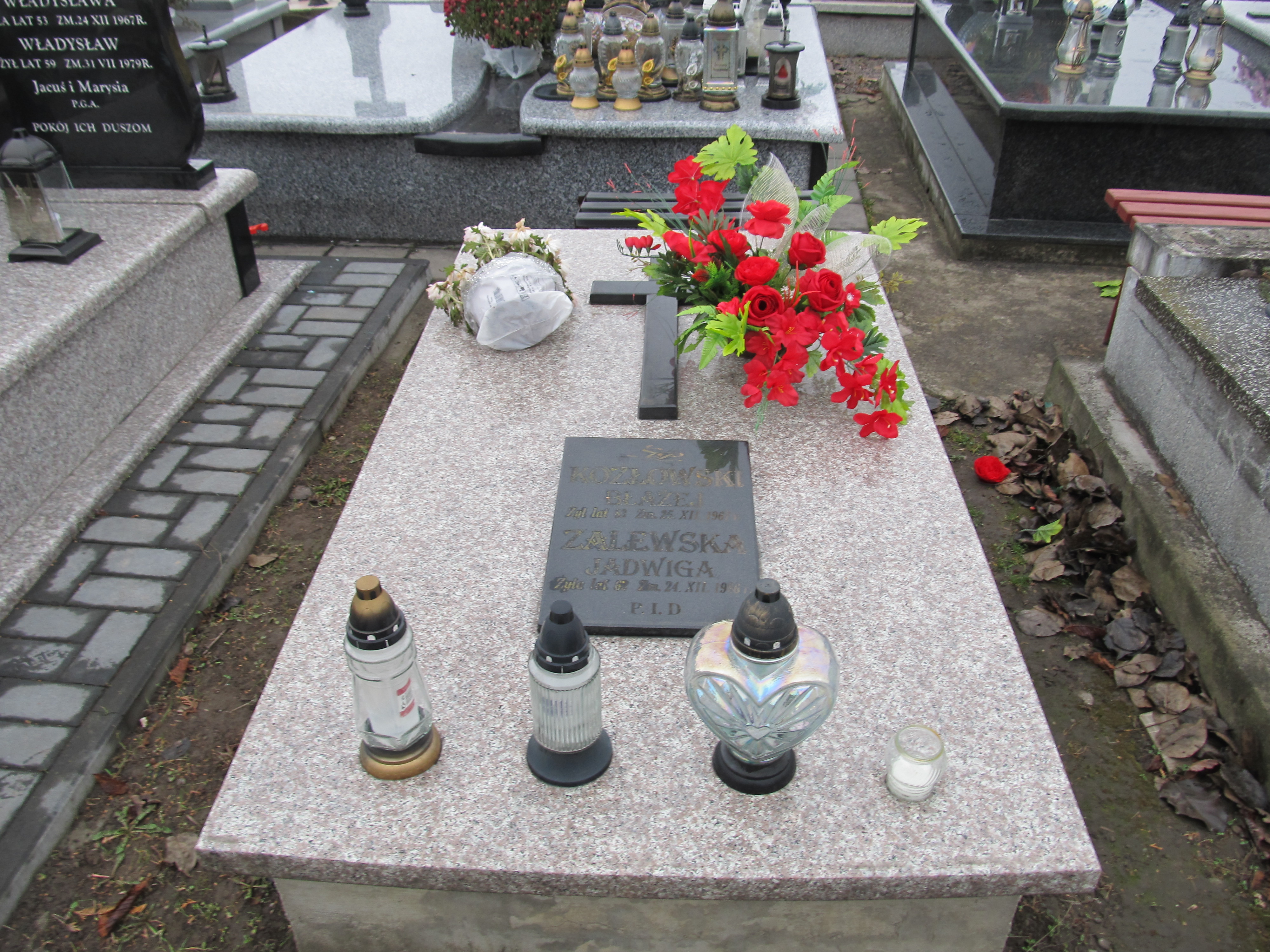 Grób Błażej Kozłowski